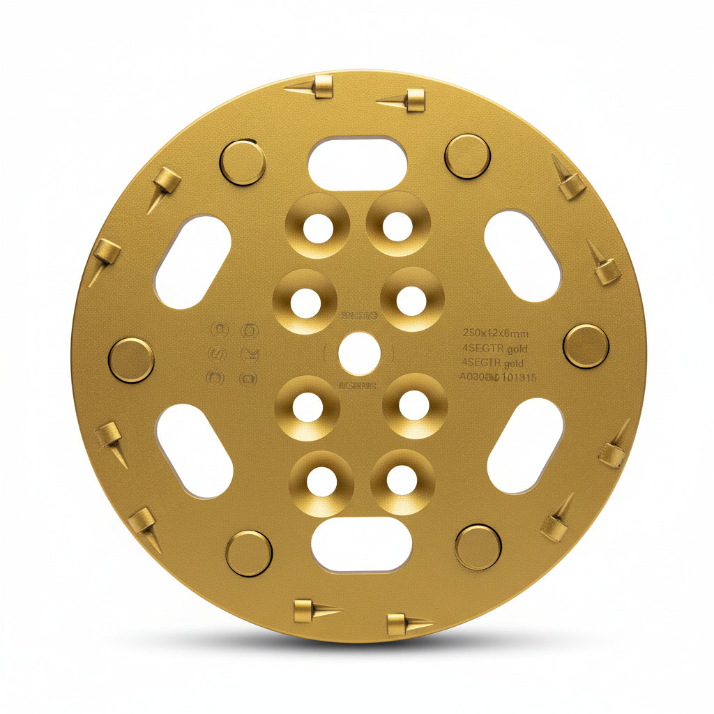 PKD-Schleifscheibe Gold für Blastrac Ø 250mm