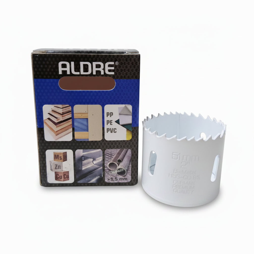 Lochsäge 51 mm, ALDRE Coba-Tec Multi Bi-Metall , 4-6 ZpZ Dosenbohrer Bohrkrone