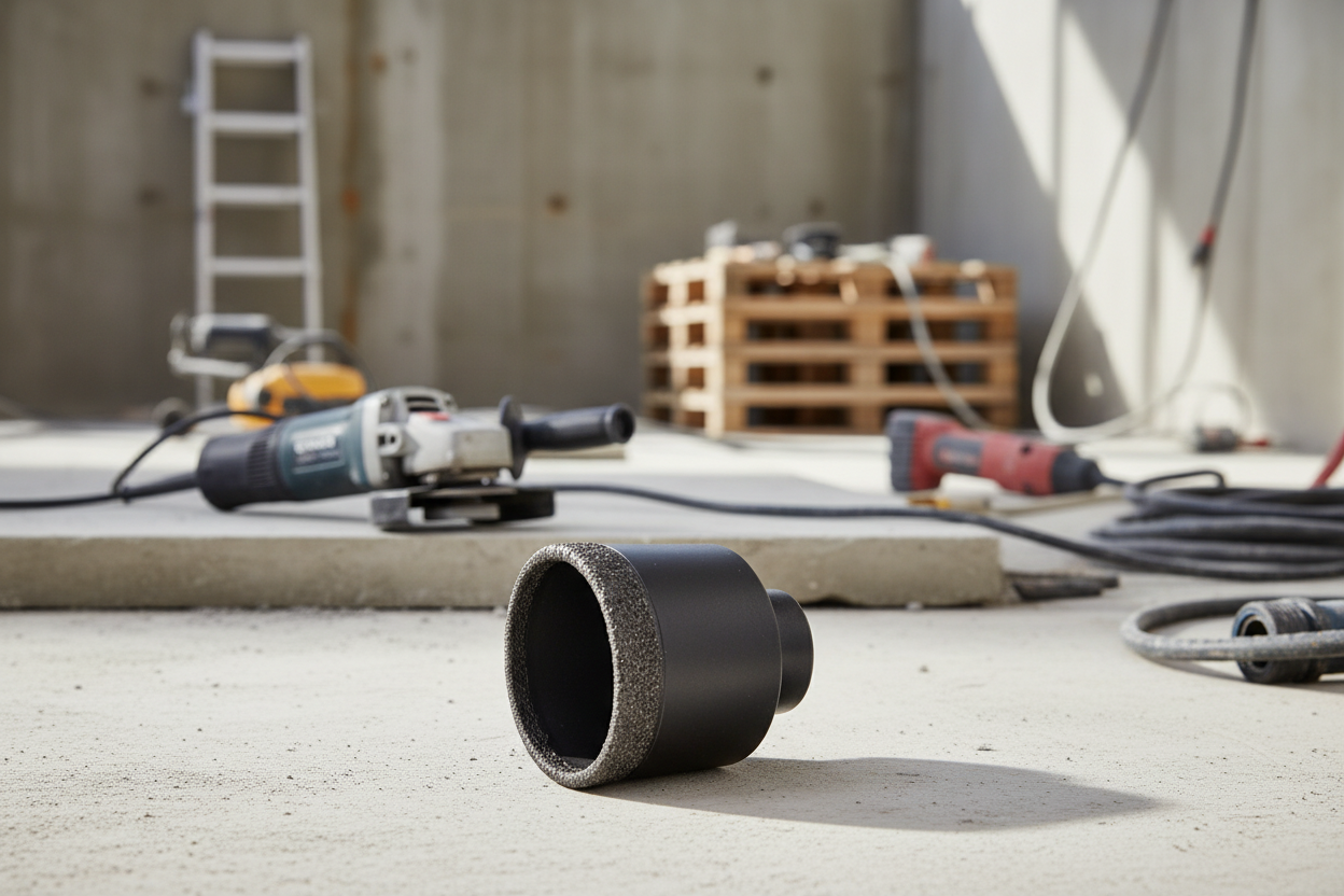 Fliesenbohrkrone 50mm für Winkelschleifer M14