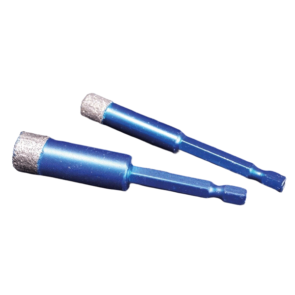 Diamantbohrkrone 6-Kant Aufnahme Ø 5–14 mm Fliese Keramik Nass Trocken