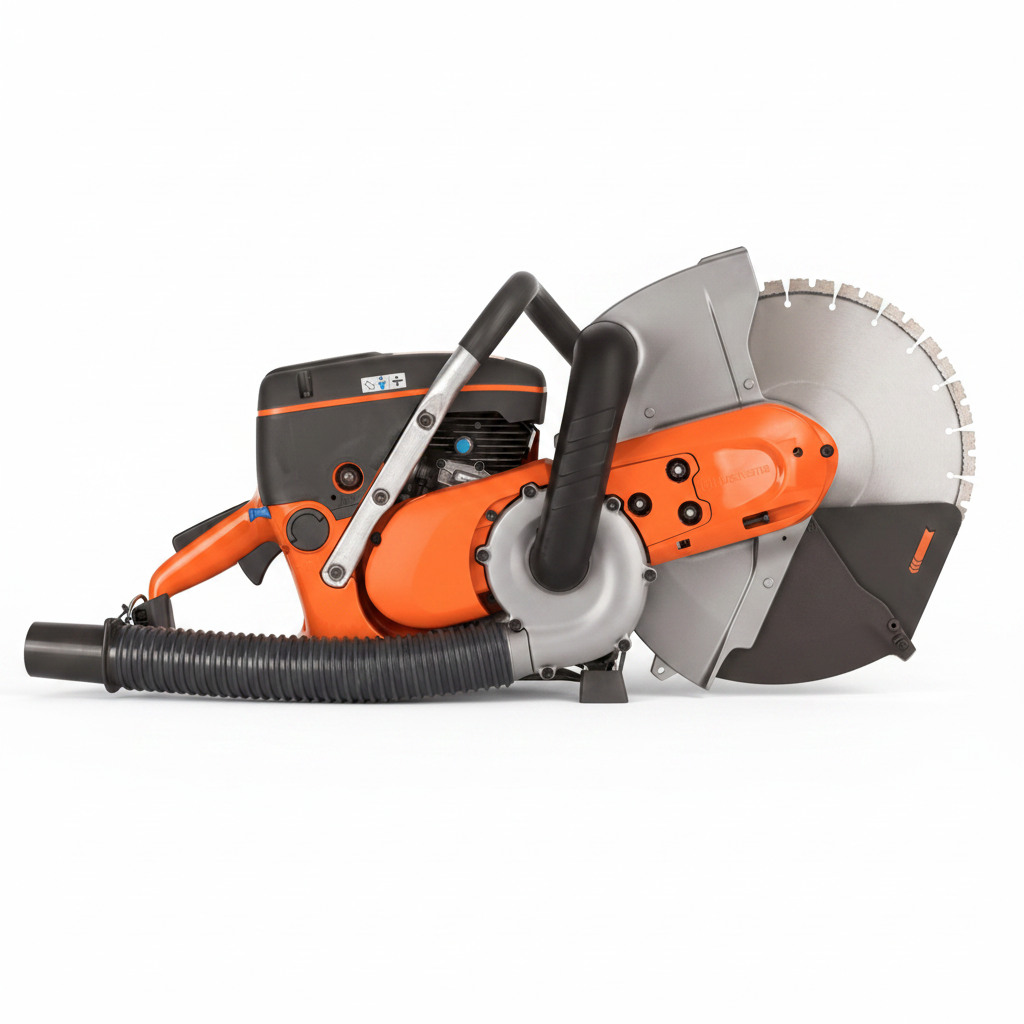 Husqvarna Trennschleifer K770 12" Dry Cut Durchmesser 300 mm - max. 122 mm Schnitttiefe - 3,7 kW
