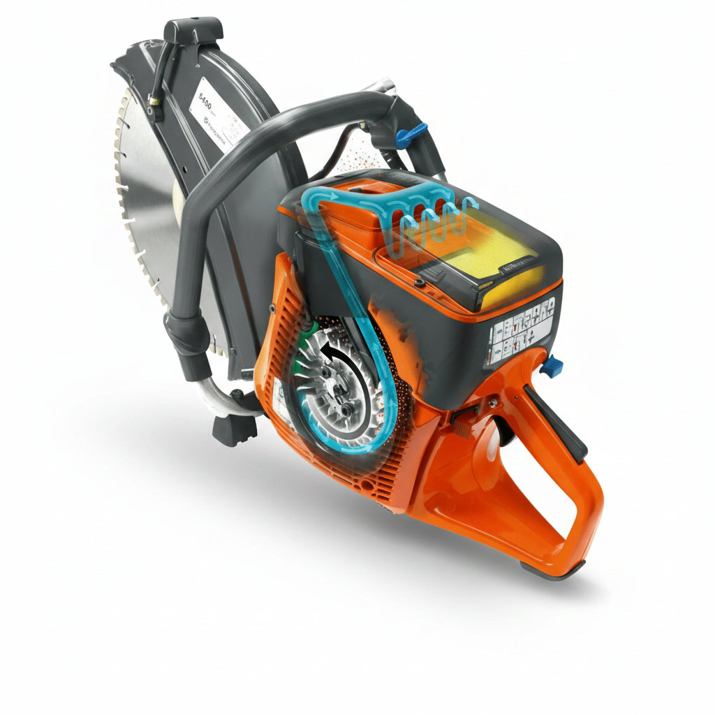 Husqvarna Trennschleifer K770 12" Dry Cut Durchmesser 300 mm - max. 122 mm Schnitttiefe - 3,7 kW