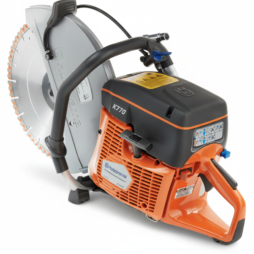 Husqvarna Trennschleifer K 770 12" - Durchmesser 300mm - 3,7 kW - max. Schnitttiefe 100mm