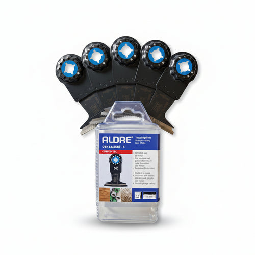 ALDRE Tauchsägeblatt Typ OTK 13/65bi, Schnitte in Holz, Kunststoff, Metall