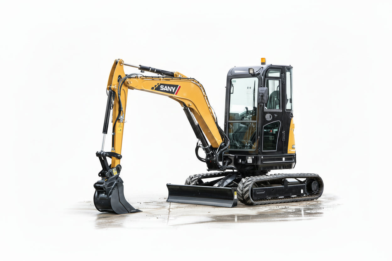 Minibagger SY35U für Tiefbau Galabau