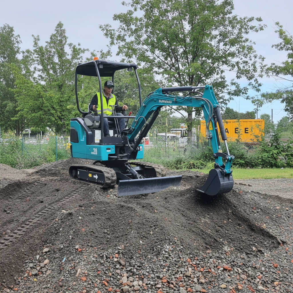 Elektrobagger Sunward SWE 20FE