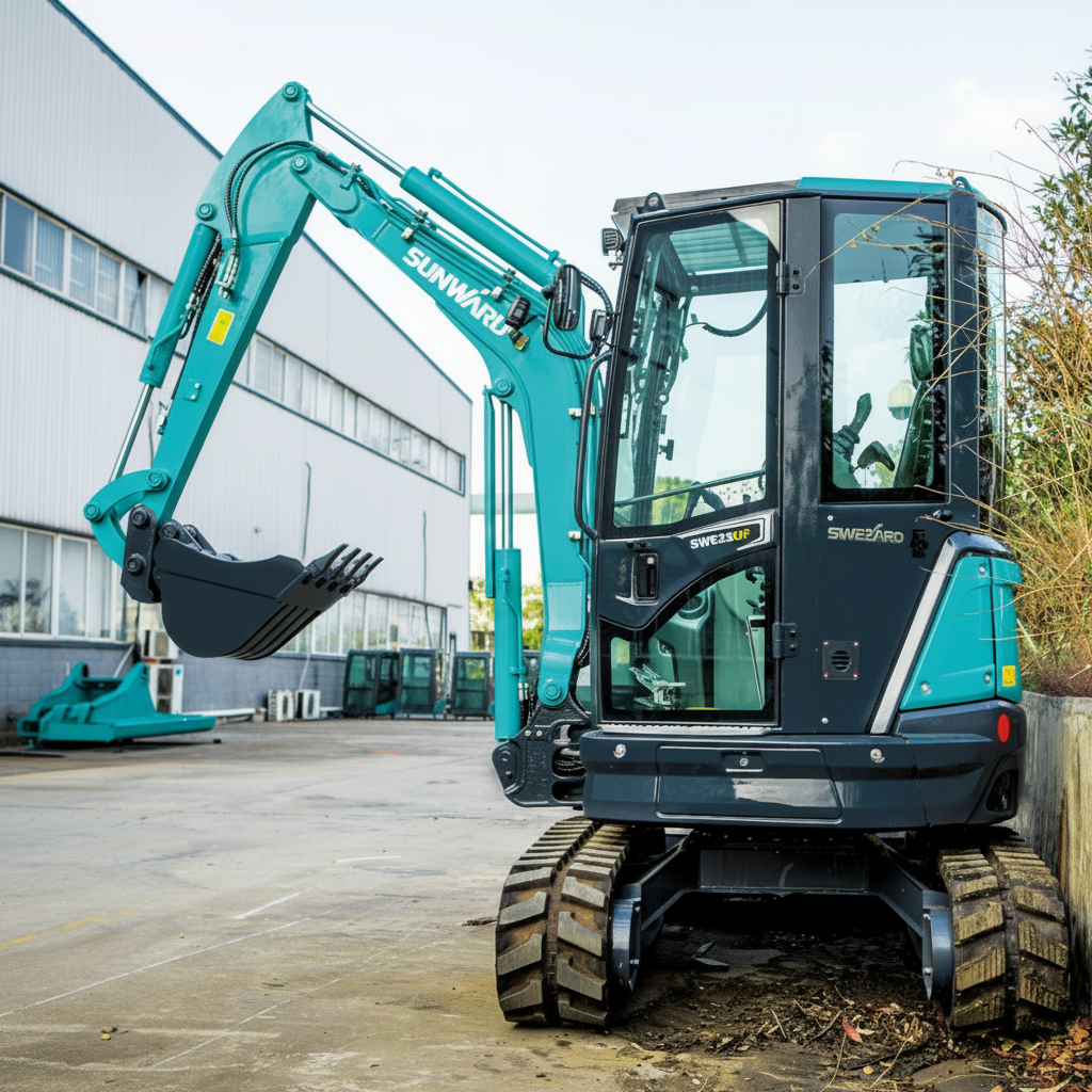 Minibagger Sunward SWE 25UF