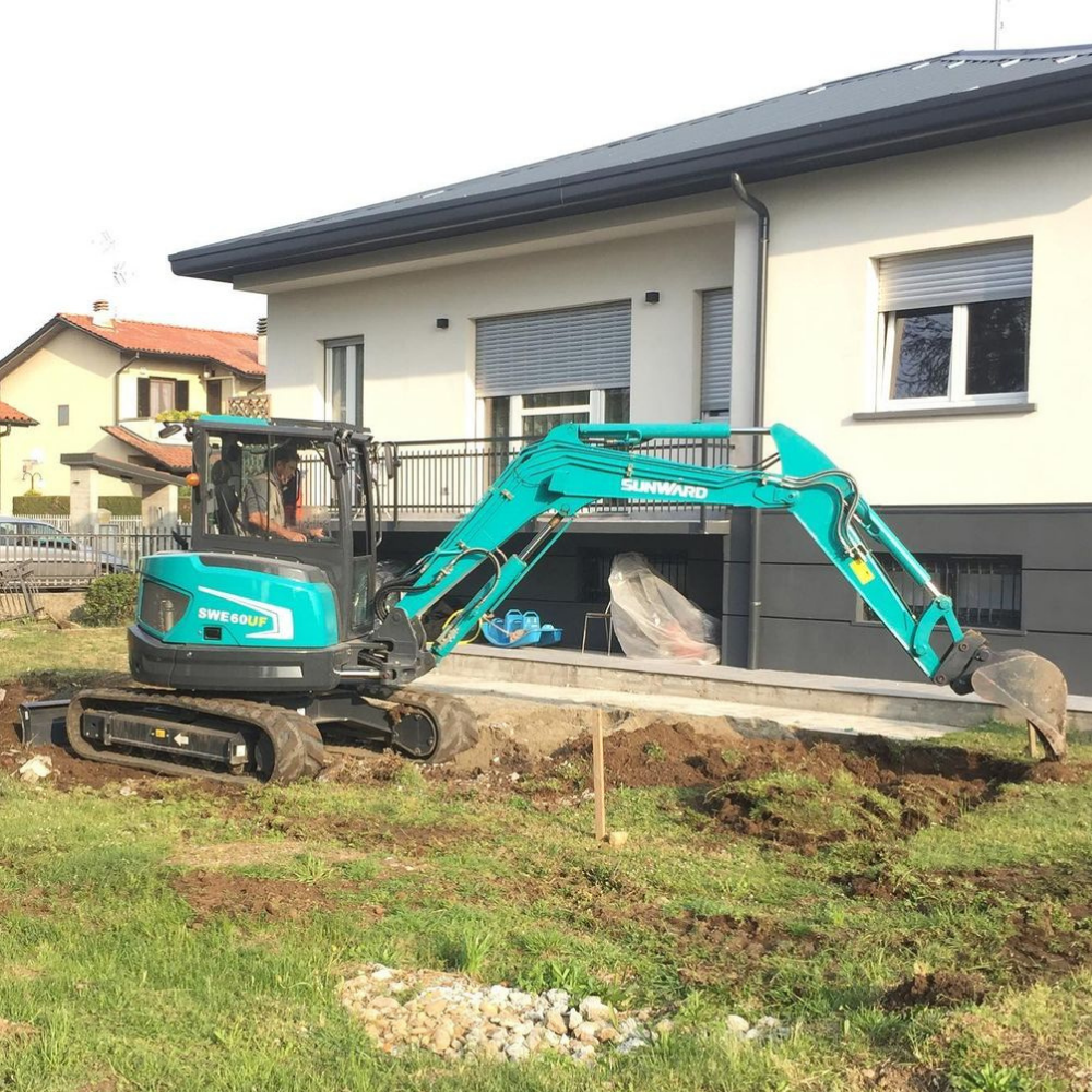 Kompaktbagger Sunward SWE 60 UF