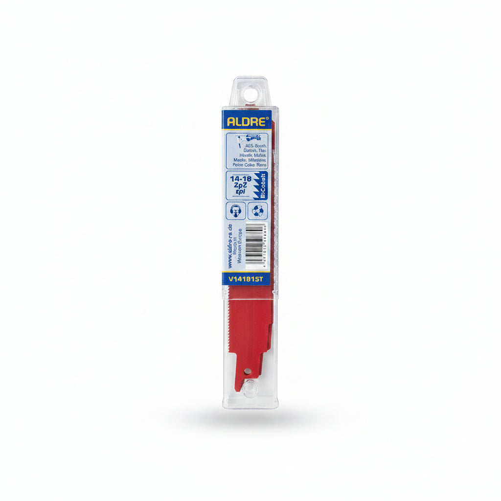 ALDRE Säbelsägeblätter 2-6 mm Metall demolition (Abbruchblatt) V141815T für Bosch, Festool, Makita usw.