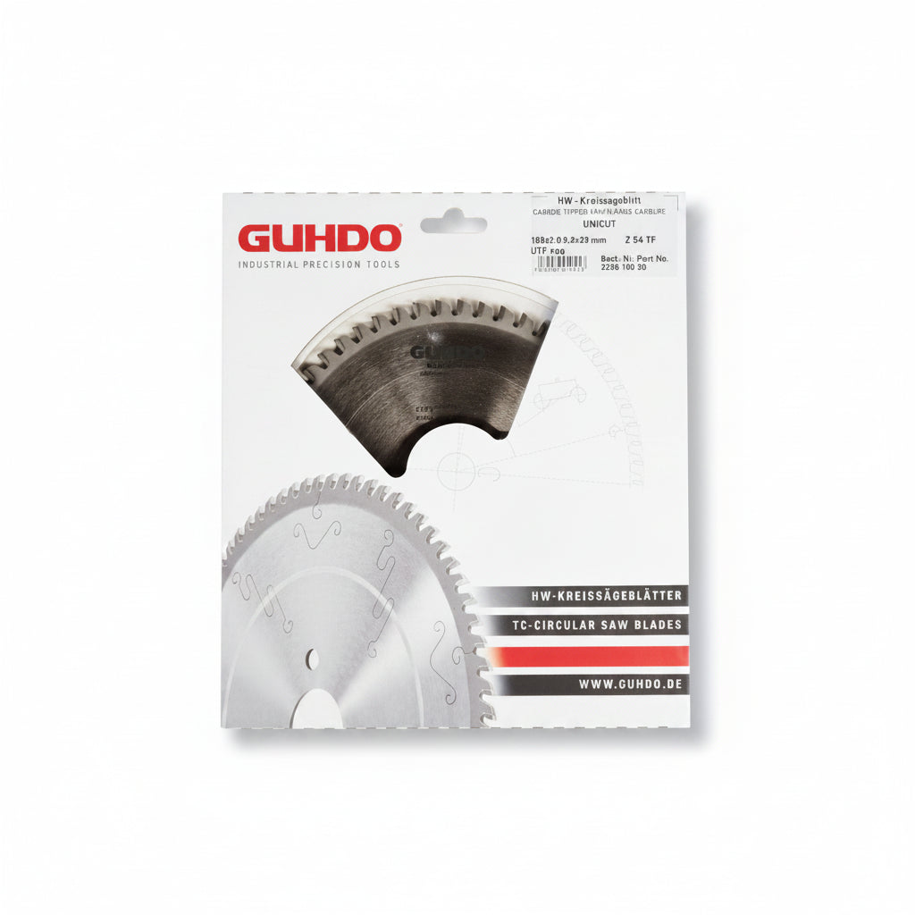 Guhdo HW-Kreissägeblatt UTF UNICUT 190 x 2,8/2,2 x 30 Z 54 TF