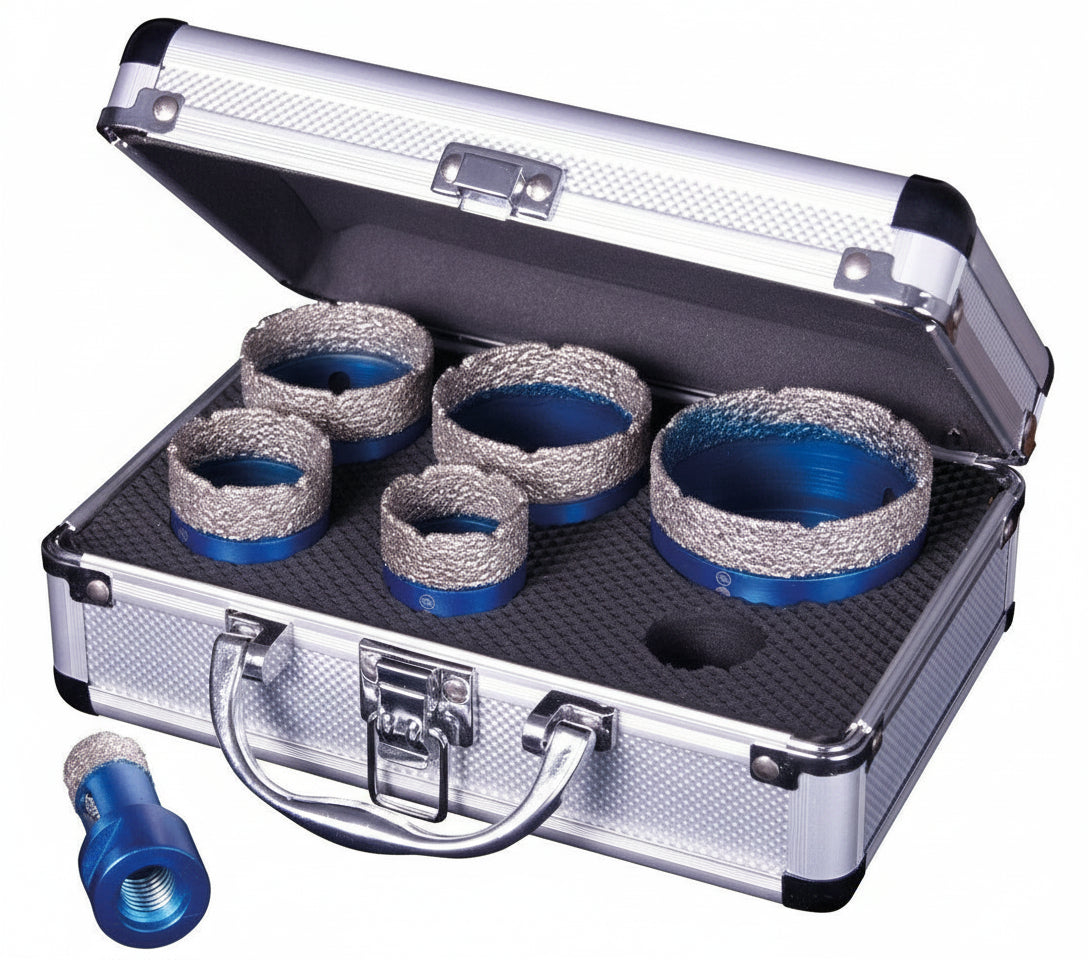 Diamant Bohrkronenkoffer Set für Fliese
